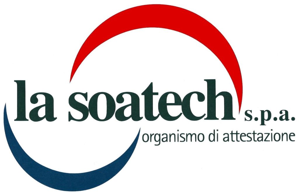 Logo Soatech organismo di attestazione per Morfù SRL